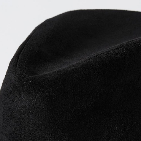 San Diego Hat Co Suede Fedora Hat Black NWT - Picture 4 of 6